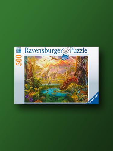 World of Dinosaurs 500-piece Ravensburger Jigsaw Puzzle