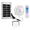 Solar Ceiling Light IP67 Water Proof High Brightness Remote Control 3 Colors LED Solar Shed Light for Indoor Outdoor