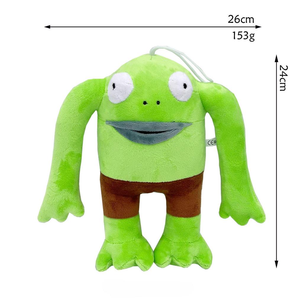 Smiling Friends Cartoon Plush Doll Pendant - A Perfect Gift