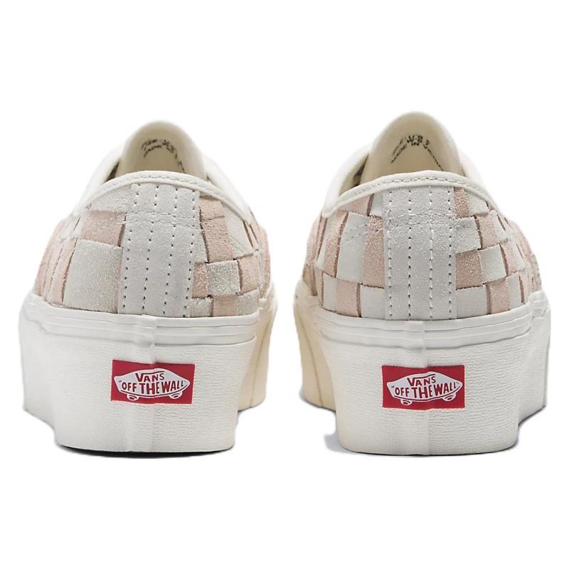 Vans Tênis Vans VN0A5KXXYL7 Autêntico Woven Check Stackform 'White Pink'