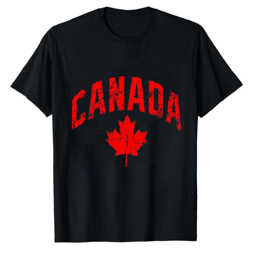 Canada Day Shirt Maple Leaf Funny Canada T Shirt Patriotic Novelty Canada Day Clothes Unisex Unisex Graphic T Shirts Tops Harajuku
