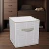 1PC Cube Storage Bins for Clothes Foldable Fabric Closet Storage with Handles Bedroom Wardrobe Organizing Container for Tops