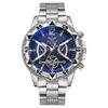 Men's Trendy Quartz Wristwatch with Large Numbers & Alloy Case