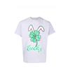 London Fashion Brand New High-end Street Natasha Zinko Unisex Bunny Print Men's T-shirt Pure Cotton Short Sleeve