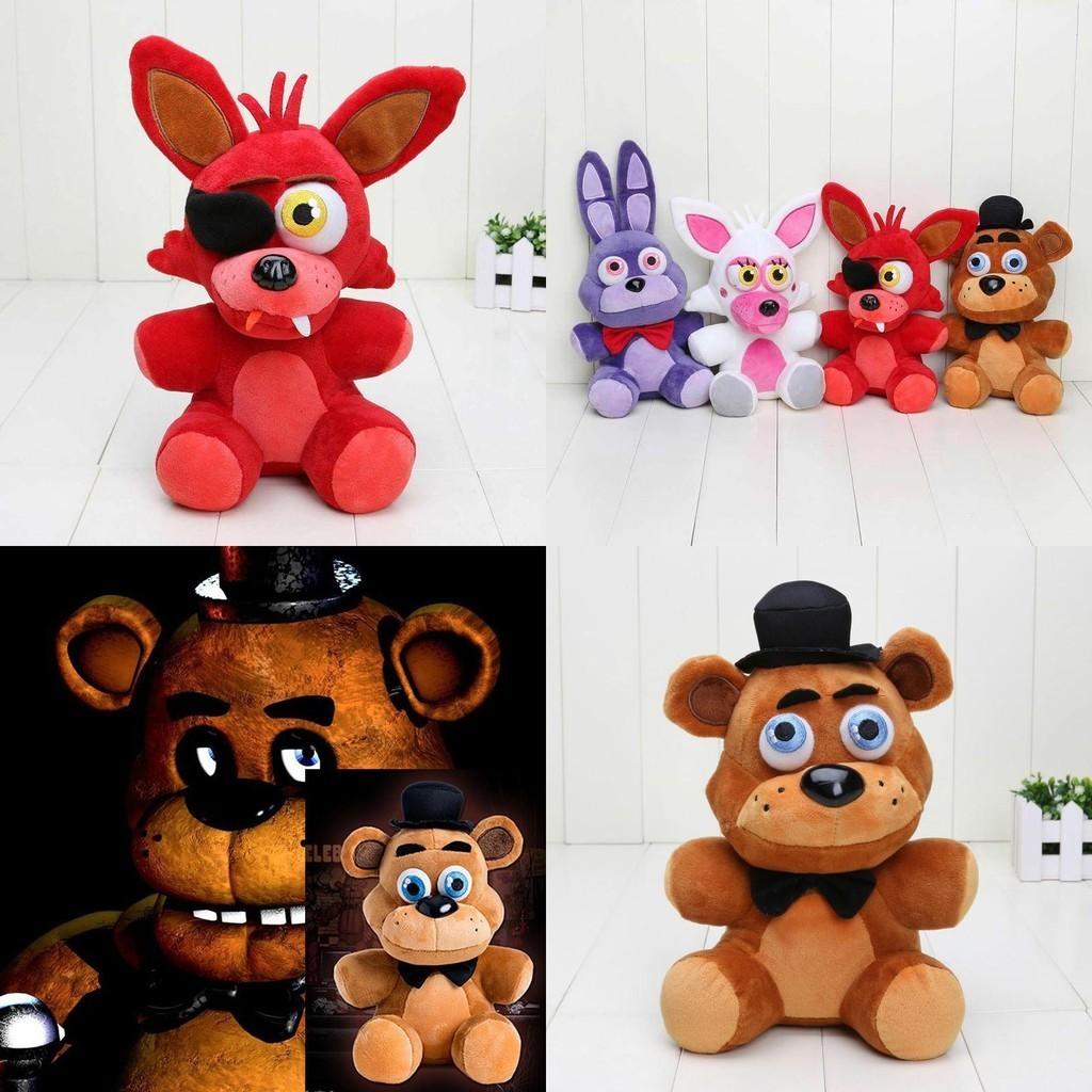 Adorable Five Nights At Freddy's Plush Toy Bear Fox Bonnie Golden For Kids Home Decor