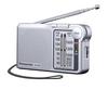 Panasonic RF-P150DEG-S portable radio analog tuner silver