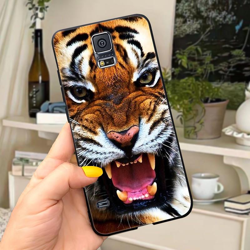 For Samsung s5 Case on For Samsung Galaxy S5 S 5 i9600 Soft Silicone Back Cover Silicone Case For Samsung S5 Neo Phone Cover