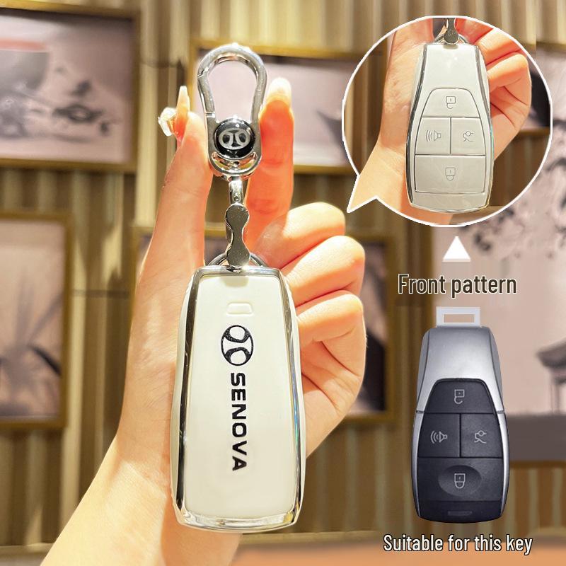 Damen Schlüsselhülle für Beijing X7, BJ40, BJ80 und BAIC EU5 Plus, EU7, Zhidao U7