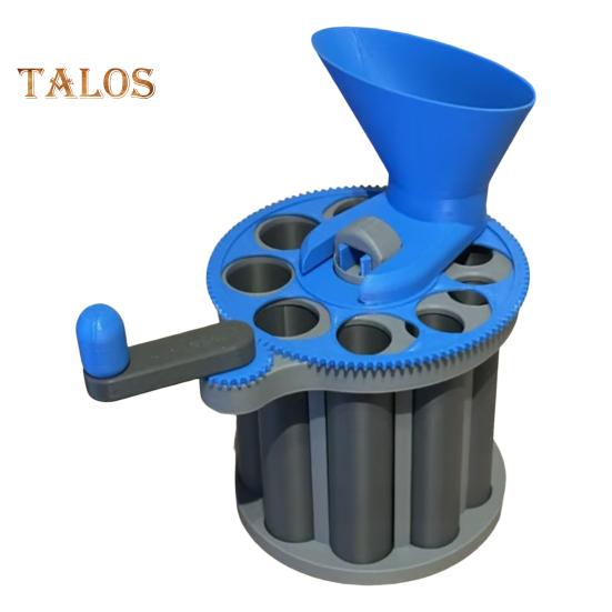 

Ручной классификатор монет, 3D-печатная ручная сортировочная машина для монет, сортировщик монет, органайзер, ящик для хранения, инструмент для классификации монет для детей и взрослых, стресс серый/синий