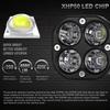 D1 3 Inch 40W Square Spotlight IP67 Waterproof Car LED Work Light 12V/24V Off Road Fog Lamp