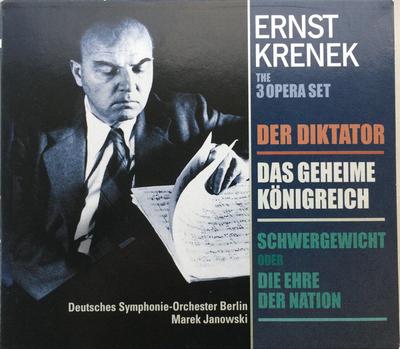 CD E. KRENEK - Krenek:Der Diktator/Das Geheime Kon 60107 Capriccio 2004 Germany Classical Used