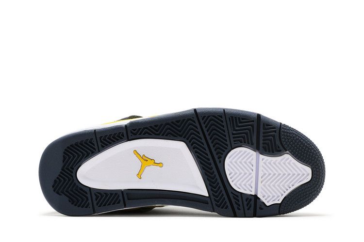 Kids' Sneakers Jordan 4 Retro Lightning (2021) (GS) Tour Yellow/Dark Blue Grey-White
