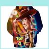 Moletom Aconchegante Toy Story 4 Xerife Woody Buzz Lightyear Para Conforto Casual