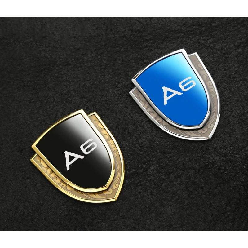 car stickers 3D metal accsesories auto accessory for audi a4 b6 b7 b9 a3 8l 8p 8v q3 a7 a4 b8 a6 c6 4f c7 a5 q8 a7 a8
