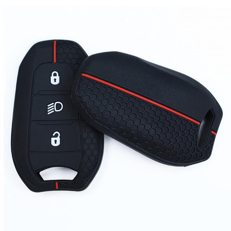 Car Key Case for 208 308 408 Key Fob Protector Cover Waterproof Key Cover Protective Shell Full Protection Case