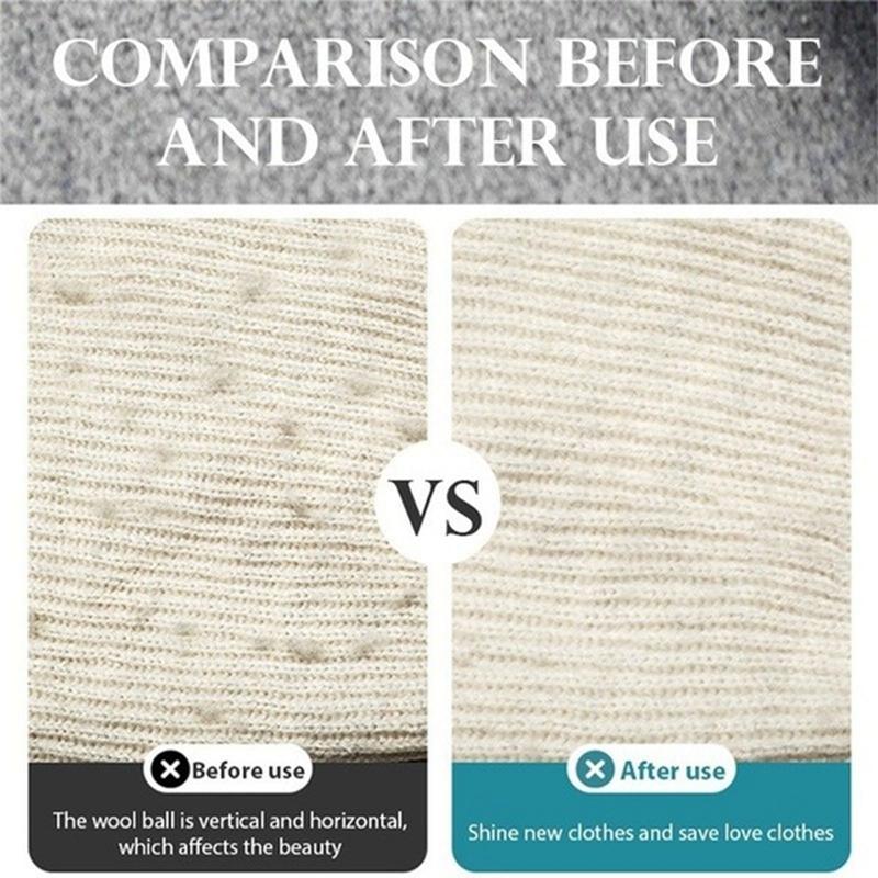 1 Stück doppelseitiger Tierhaarentferner, Fusselentferner, sauberes Werkzeug, Rasierer, Pulloverreiniger, Stoffrasierer, Schaber für Kleidung, Teppich