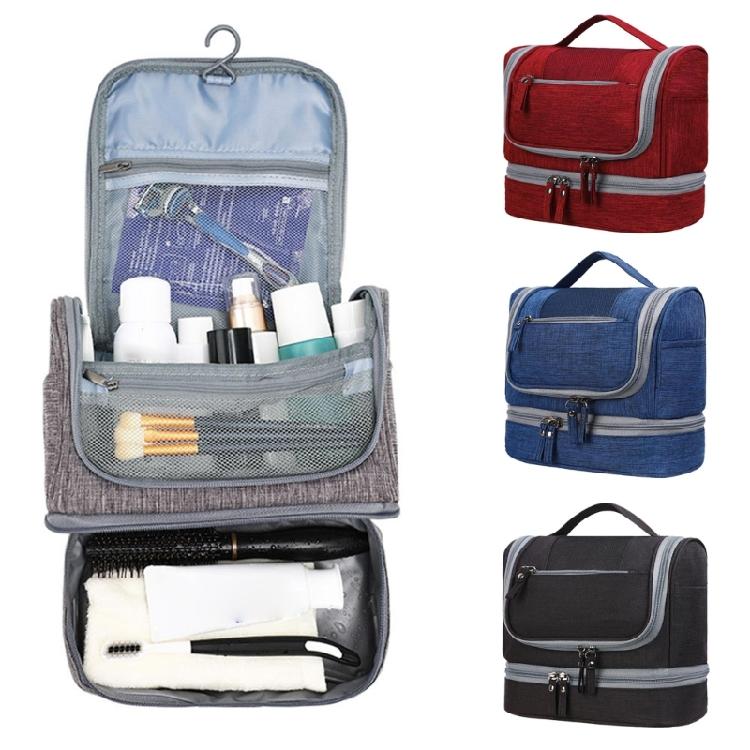 Travel Toiletry Bag Wet Dry Separation Waterproof Material Cosmetic Container