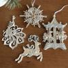 New Exquisite Christmas Ornaments Angel Elk DIY Christmas Tree Pendant Christmas Tree Hanging Ornaments Xmas Party
