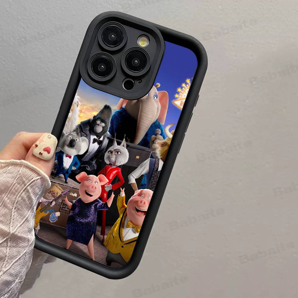 Classic Musical Movie S-Sing Phone Case For IPhone 16 15 14 Plus 13 12 11 17 Pro Max Pro Soft Cover