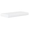 VidaXL Matelas en mousse blanc 100x200 cm dureté H2 H3,matelas de lit,matelas rafraîchissant,matelas souple,matelas 356342