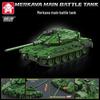Merkava Leopard 2A7 Tank Model Building Blocks - Children's Educational Toy