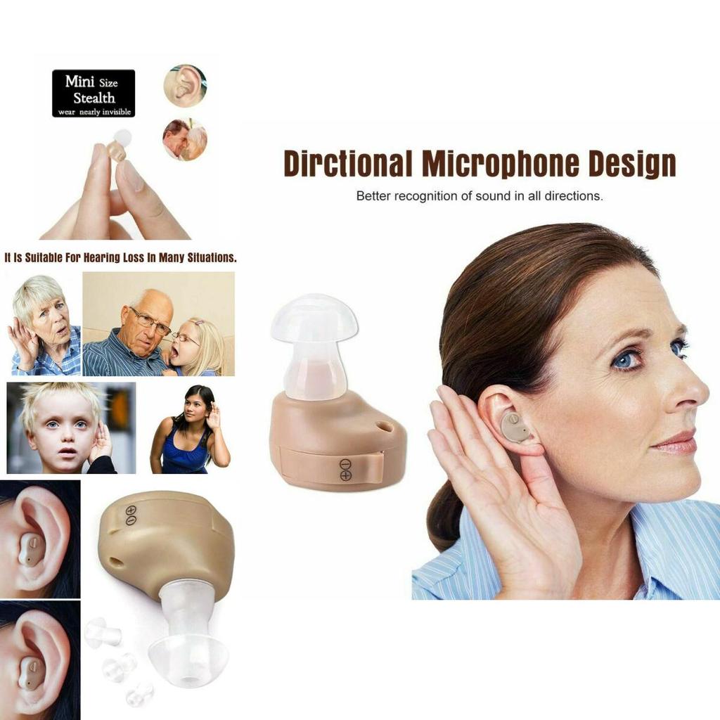 Invisible Mini In Ear Digital Hearing Aid Amplifier For Clear And Loud Sound
