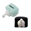 Cute Tissue Box Cover Paper Storage Creative Home Decor Napkin Box Tissue Case for Bathroom Desk Kitchen Countertop Vanity