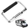 RV Door Handle Stainless Steel Fold Away Grab Handle RV Accessories for Yacht Camper