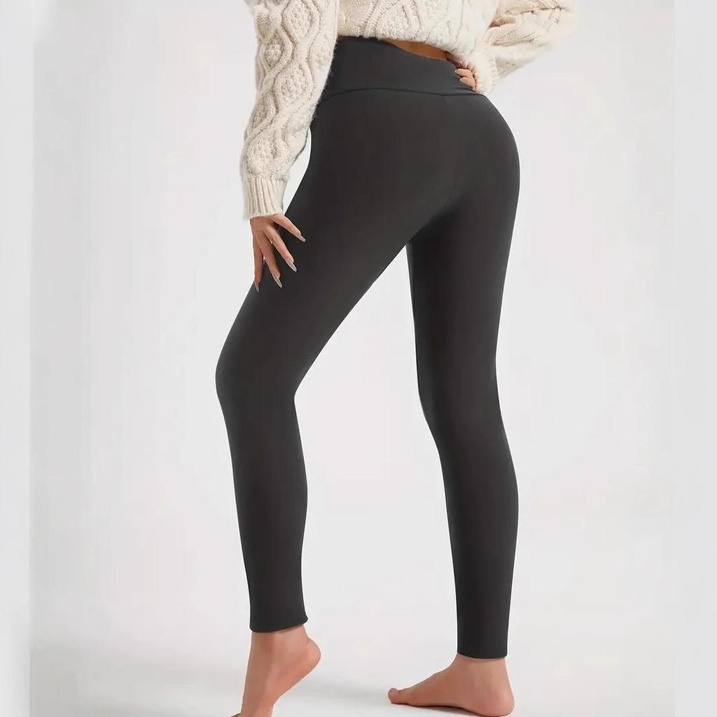 Top-Selling Warm High Waist Women's Leggings for Autumn & Winter - Comfortable & Elastic Fit
