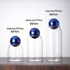 Modern Glass Coffee Bean and Tea Storage Jar with Cork Stopper