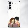 Japanese Classic Anime Horimiya Vintage Phone Case  For Samsung Galaxy A13,A21s,A22,A31,A32,A52,A53,A71,A80,A91 Soft Black Cover