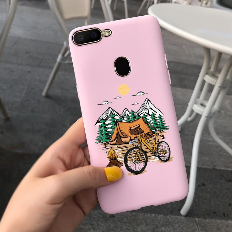 

Pattern Phone Case For Oppo A5s OPPO AX5s Case Shockproof Matte Protection Back Cover For OppoA5s CPH1909 Silicone Capa OppoAX5s Oppo A5s(AX5s)