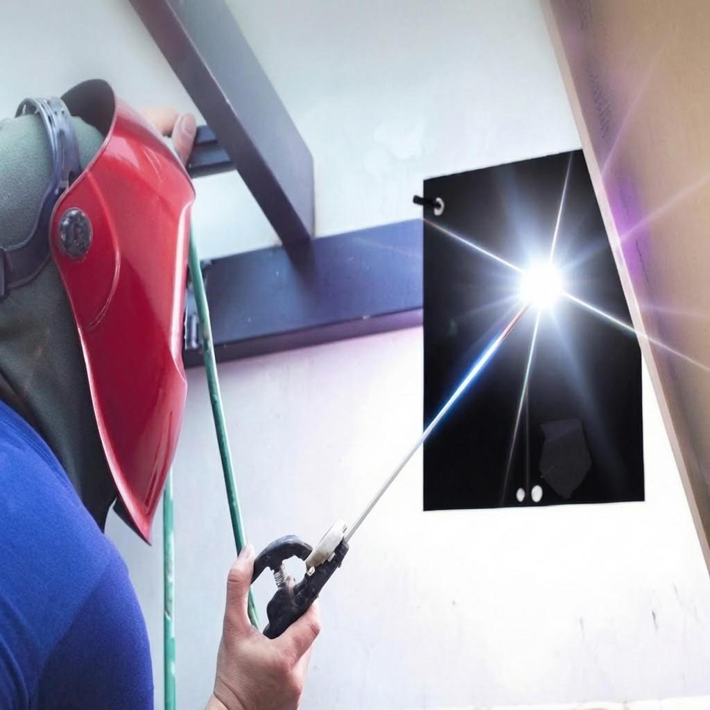 Joining Blanket with Pipe Opening FireResistant Carbon Felt Flexible for Welders,