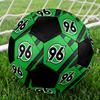 SIZE 5 Hannover 96 Soccer Ball Colorful All Ages Machine Stitched PVC Competition Ready Durable High-Bounce