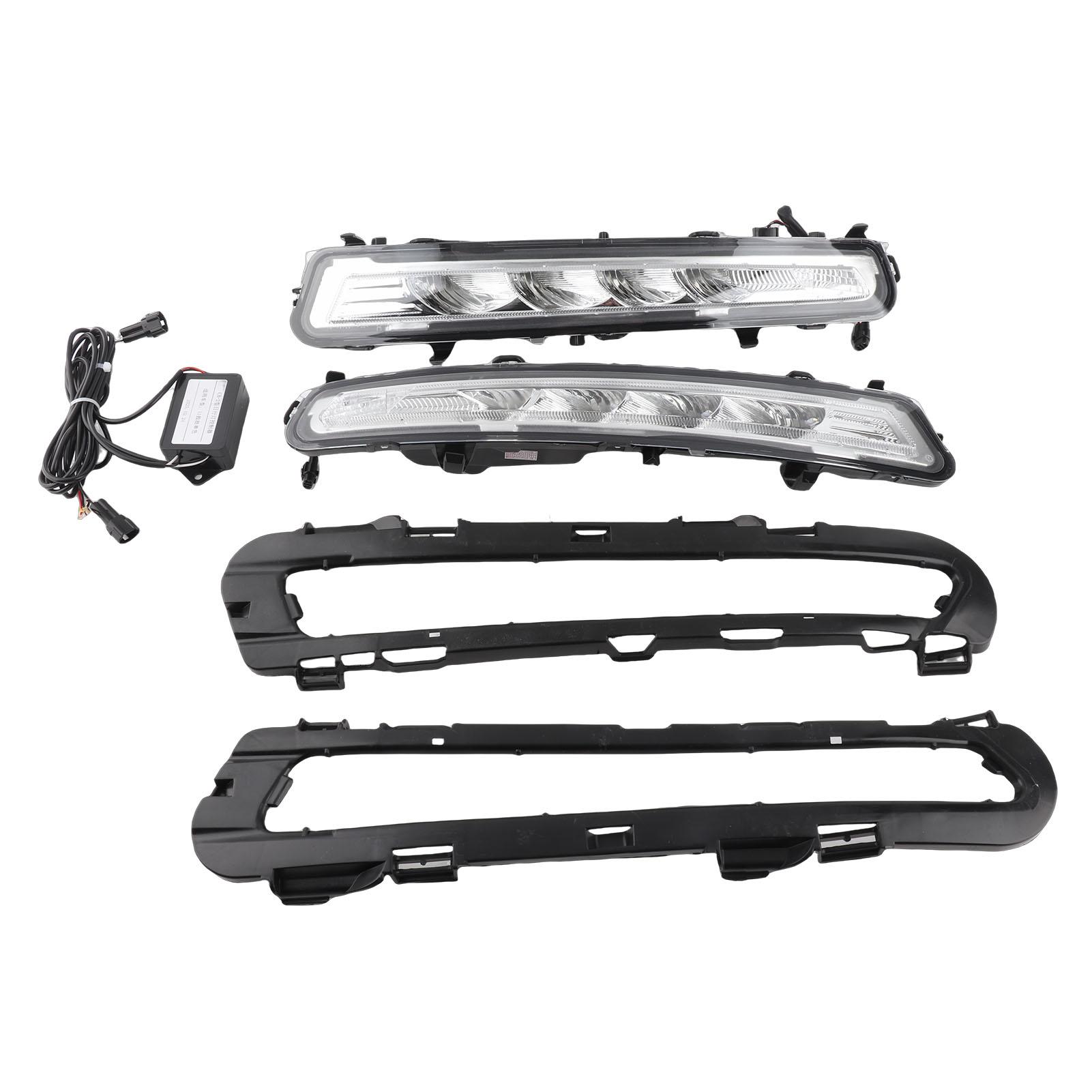 1 Pair Car Daytime Running Light DRL LED Daylight Fog Lamp for   11‑12