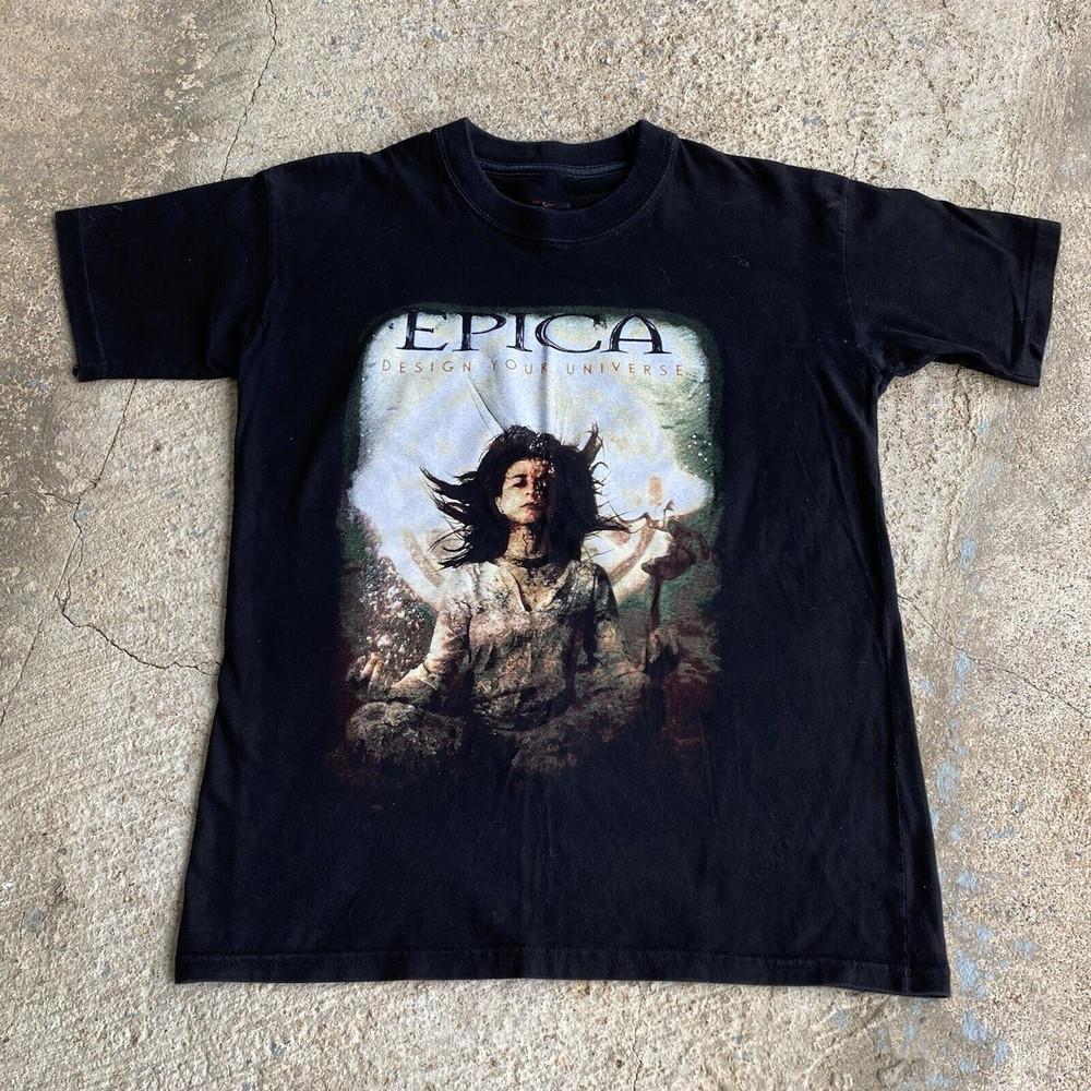 Epica Band Music Concert Black T-Shirt Cotton Unisex S-234XL