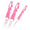 Dreadlocks Crochet Hook 0.5mm Fast Braiding Wear Resistant Long Lifespan Dreadlocks Interlocking Tool Set