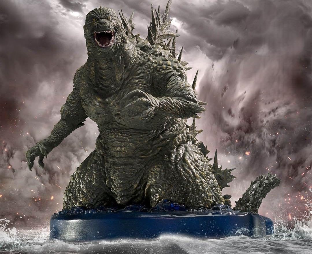 

Godzilla Figure (2023) Ocean Image Ver. Art Vignette Approx. 27cm Large Model Reiwa Godzilla Special Effects GODZILL A -1.0 Figure [1 Type] Official