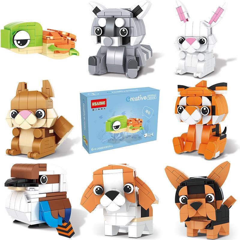 Dinosaur Car Building Blocks - Small Box Toy for Kids