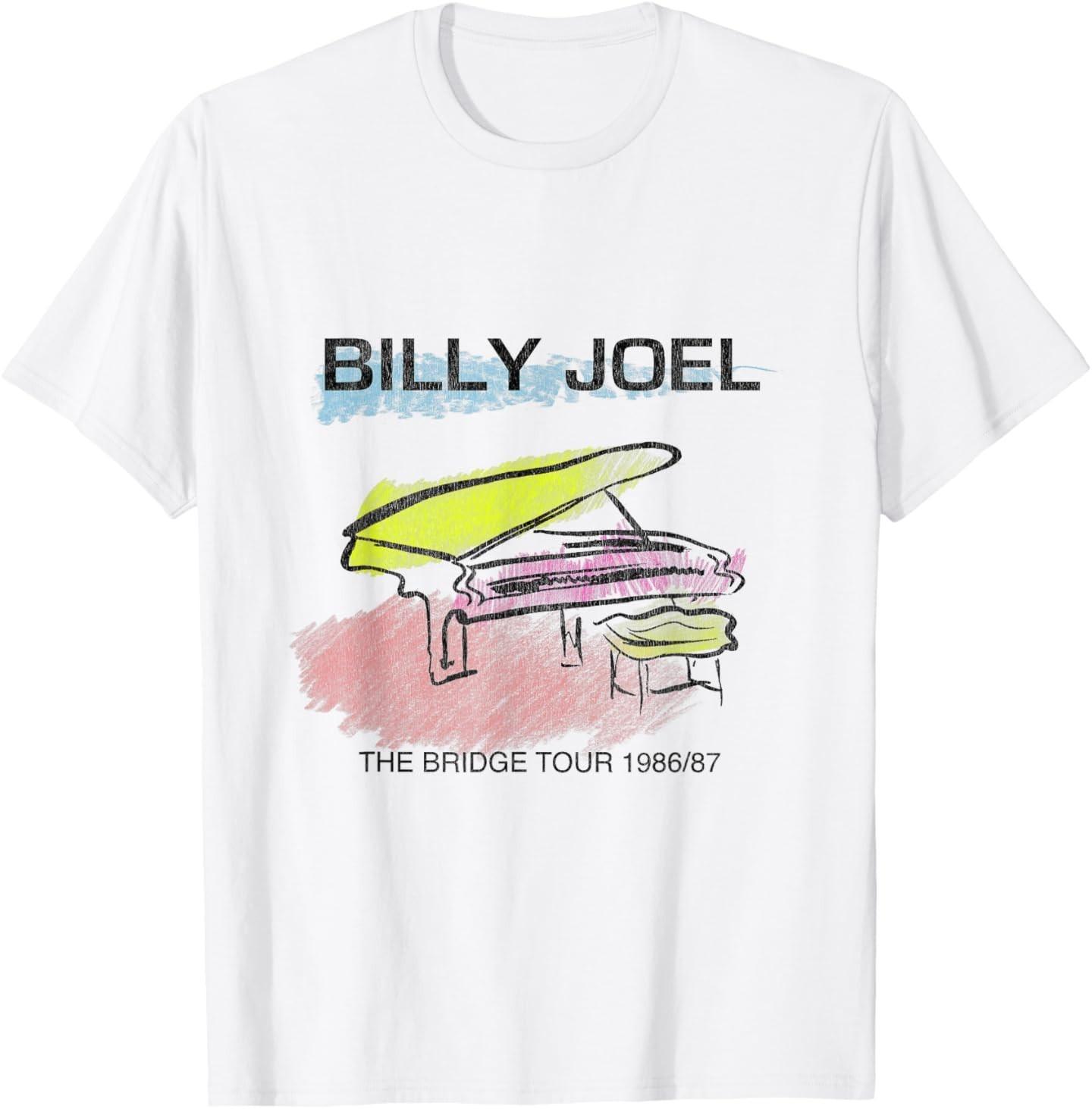 Billy Joel - Paste Piano T-Shirt Mens Womens Tees Top S