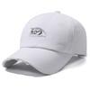 Fashionable Women's Spring and Autumn Letters Ripped Baseball Cap Outdoor Sports Men's Travel Casual Sun Hat Trendy Duckball Cap