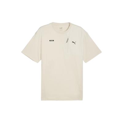 Desert Road T-Shirt Logo Print Rundhals T-Shirt Herren Oberteile Schneeweiß 681262-87