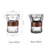Lotusmuster Brau-Zitrus-Teeglas Fair Cup 360° Drehung Porenlose Filtration Teebereiter Chahai Kanne Kung Fu Set