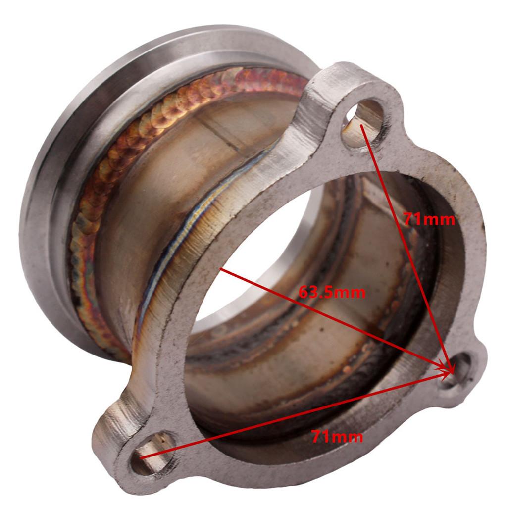 Downpipe Adapter Flens 3 V-Band voor GT2560R GT28 GT28R GT2860RS