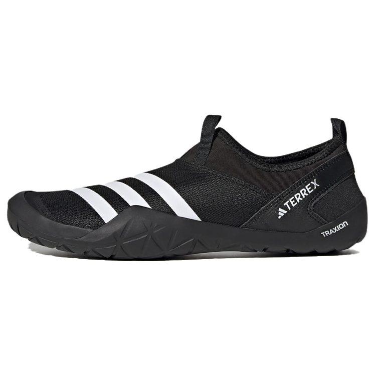 Adidas Terrex Bequem Atmungsaktiv, Rutschfest, Abriebfest Niedrige Wanderschuhe Unisex Schwarz Weiß HP8648 42 black