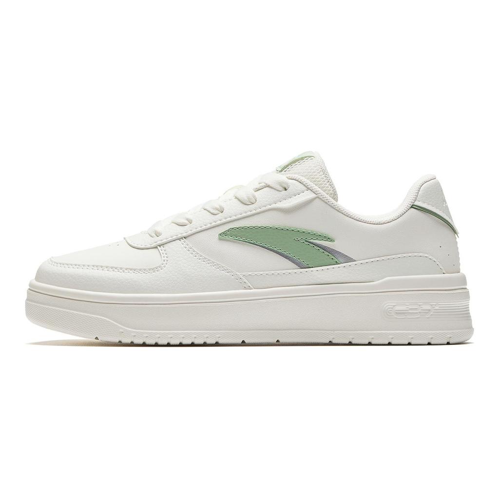 Anta Skateboard Shoes Women's White Green 922628002-2