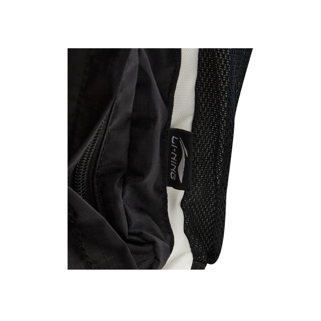 New LiNing Sports Life Collection Polyester Backpack Unisex Milk White & Black ABSV099-1