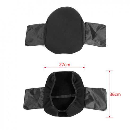 Center Console Armrest Pad Cover Trim & Side Storage Bag for Ford F150 2015-