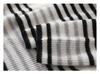 Lekasha Korean Style Striped Cashmere Knit Sweater for Women - Spring & Autumn Fashion