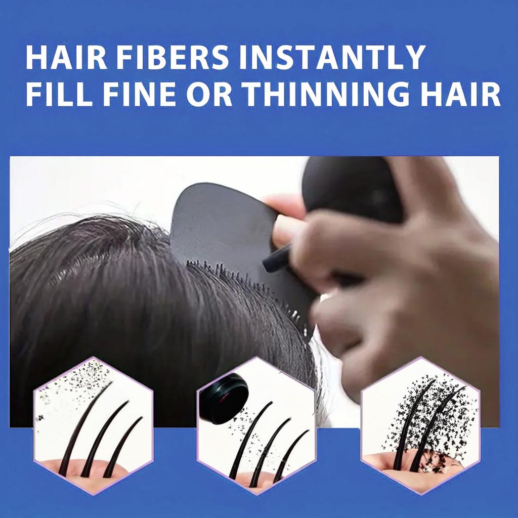 Zestaw pudrów do włókien włosów (1 szt) Wypełnia problem cienkich i przerzedzonych włosów, natychmiastowo zagęszczając i zwiększając objętość włosów za pomocą głowicy natryskowej